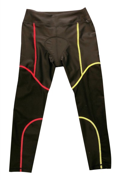 Customized Cycling Pants Sports Suit Manufacturer Dragon Boat Pants Counter-current Upward Cycling Nylon Polyester Spandex Cycling Shirt hk Center B164 front view